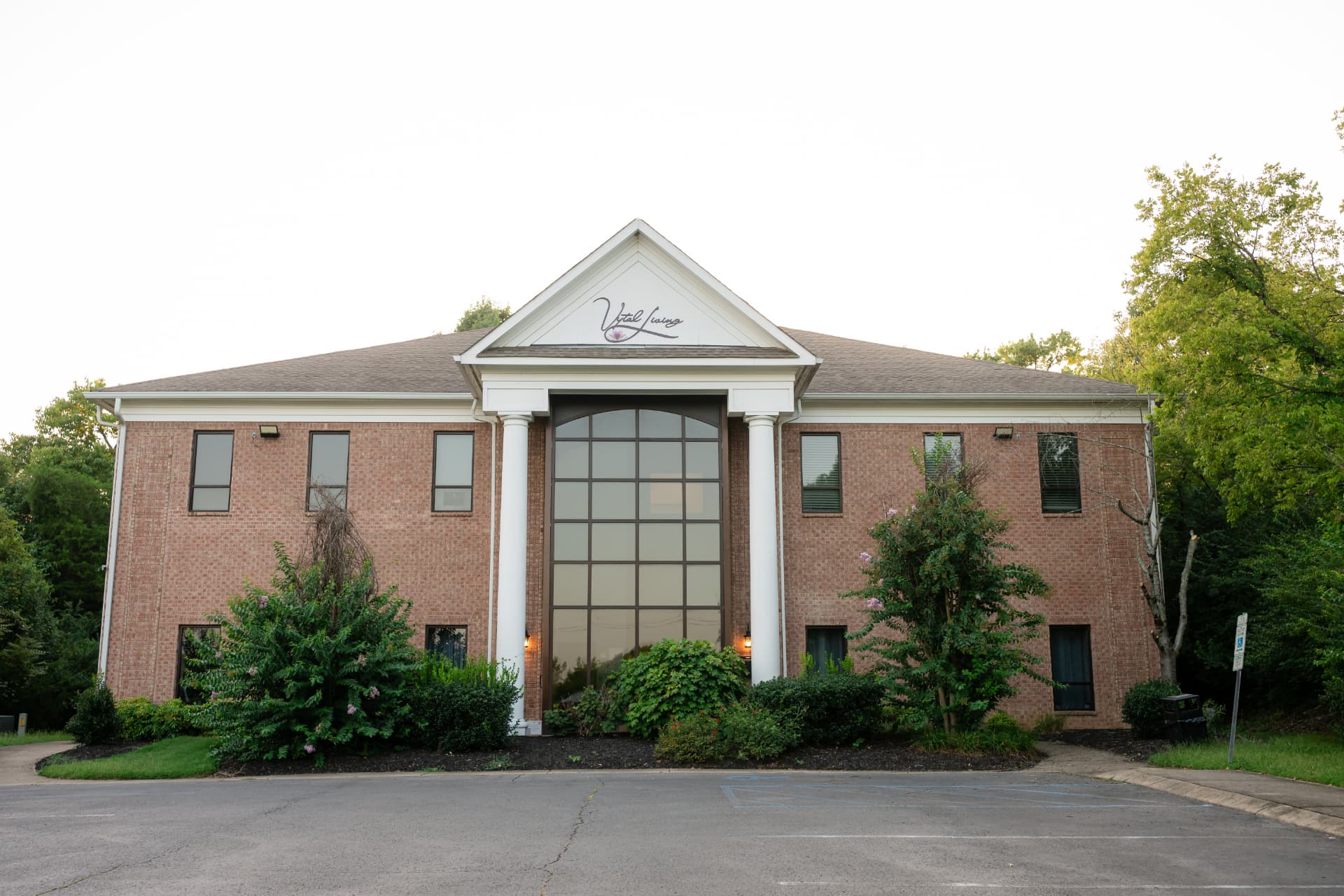 The exterior of the Restora Massage & Lymphatics studio building in Mt. Juliet, TN