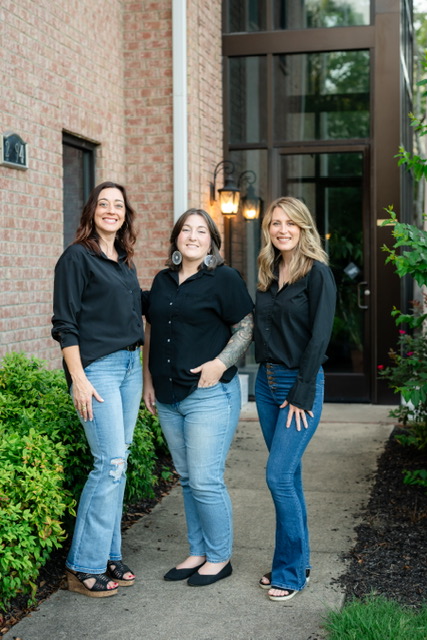 Gabrielle Calhoun, Anna Jones, and Kimberly Ownby, the independent practitioners of Restora Massage & Lymphatics in Mt. Juliet, TN